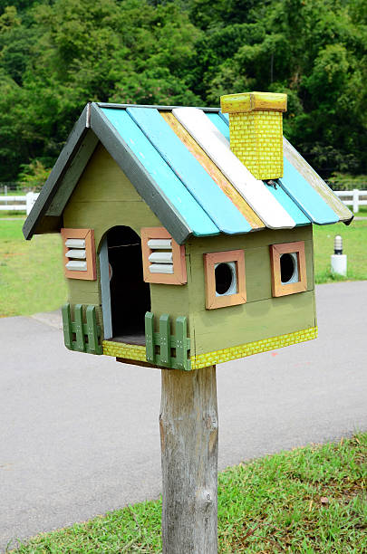 istock Bird house in a farmers 187476023