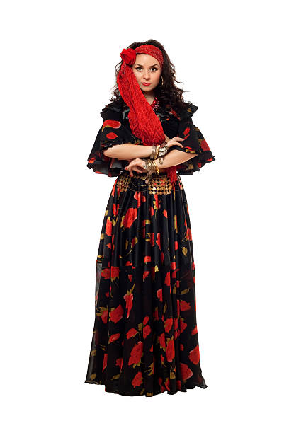 istock Passionate gypsy woman 187476282