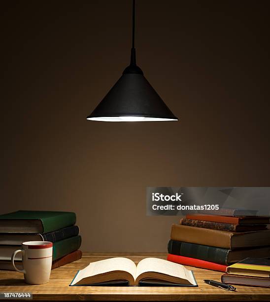 Study Stock Photo - Download Image Now - Reading, Lighting Equipment, Book