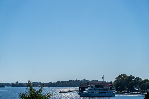 Gananoque on Lake Ontario, a port for The Thousand Islands boat tours.