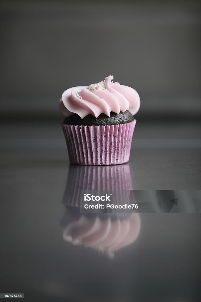 Delicate cupcake Small and delicate cupcake. Baked Stock Photo