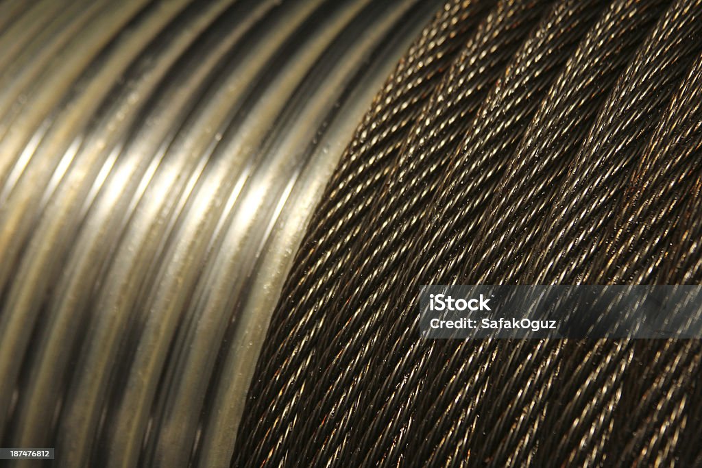 Wire Hawser Wire Rope Stock Photo