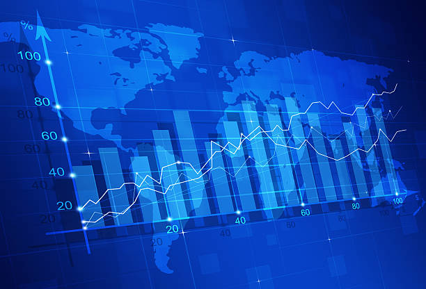 istock Stock Market Finance Diagram 187476993