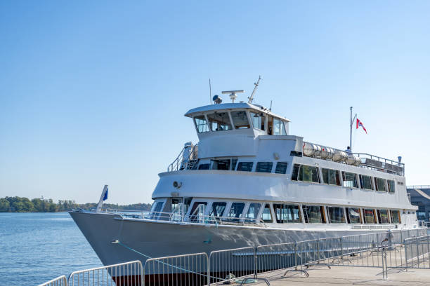 Gananoque on Lake Ontario, a port for The Thousand Islands boat tours.