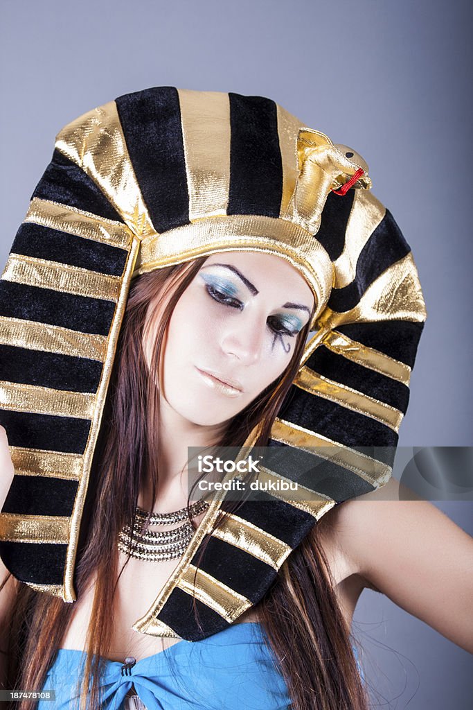 Ritratto di cleopatra - Foto stock royalty-free di Adulto