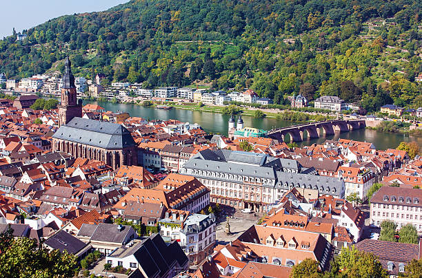 istock Top view of the Heidelberg,Germany 187478826
