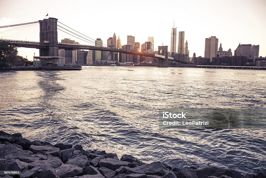 Lower Manhattan et Brooklyn Bridge - Photo de Beauté libre de droits