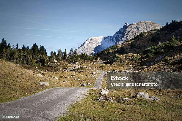 Alto Strada Di Montagna - Fotografie stock e altre immagini di Ambientazione esterna - Ambientazione esterna, Area selvatica, Autunno