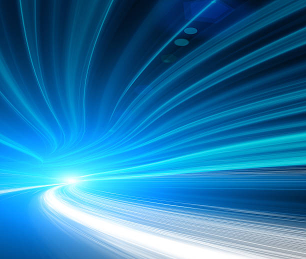 istock Abstract digital traffic, futuristic megalopolis 187480830