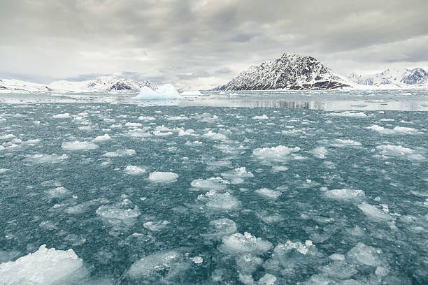 istock glacier ice in Arctic Svalbard 187480839