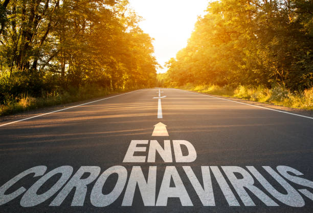 istock The empty road in the forest and the text on the asphalt 
