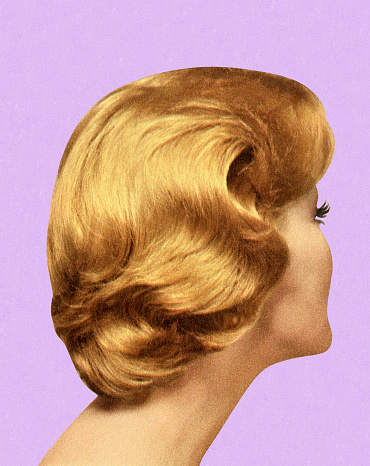 Back View of Woman's Hairstyle