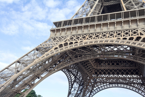 The Eiffel Tower in Paris, France