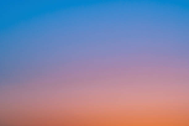 Sky at sunset stock photo