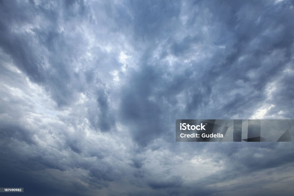 Clouds Dark clouds of overcast sky Backgrounds Stock Photo
