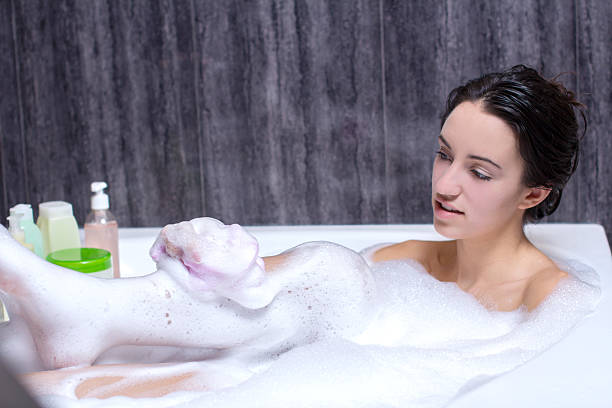 istock Woman Takes Bath 187491269