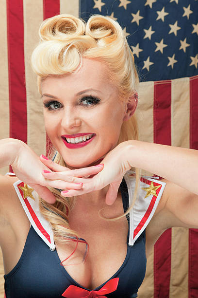 istock Retro Woman 187494243