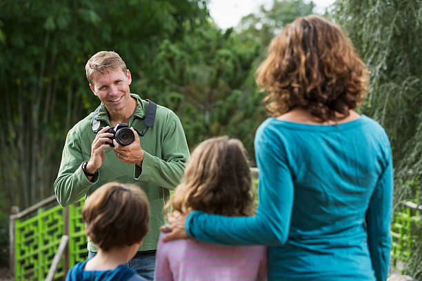 istock Family taking vacation photo 187497071