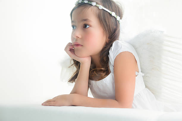 7 years old girl angel 