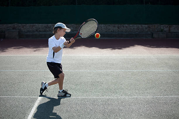 istock Concentrated tennis player 187497924
