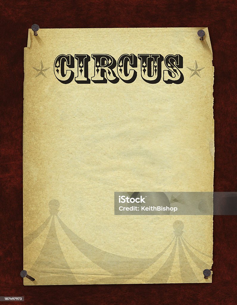 Circus póster Retro fondo - Ilustración de stock de Circo libre de derechos