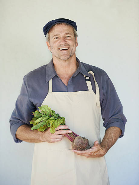 On his way to the market