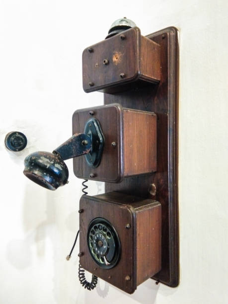 istock Antique wall phone 1875020629