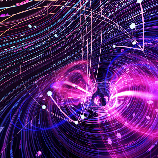 istock Abstract Futuristic Radial Technology 1875035514