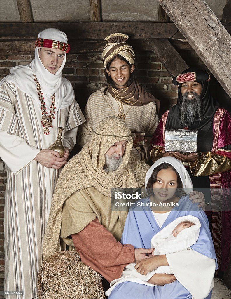 Nativity wisemen - Lizenzfrei Drei weise Männer Stock-Foto