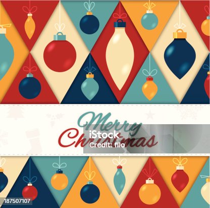 istock Christmas Ornament Background 187507107