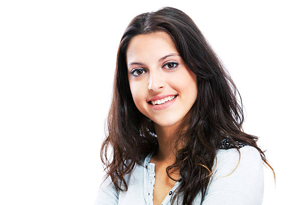 istock Young woman close up 187507420