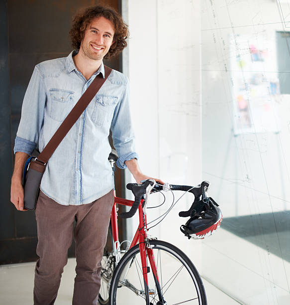 istock Doing my bit to help the environment - Eco-friendly Transport 187512557