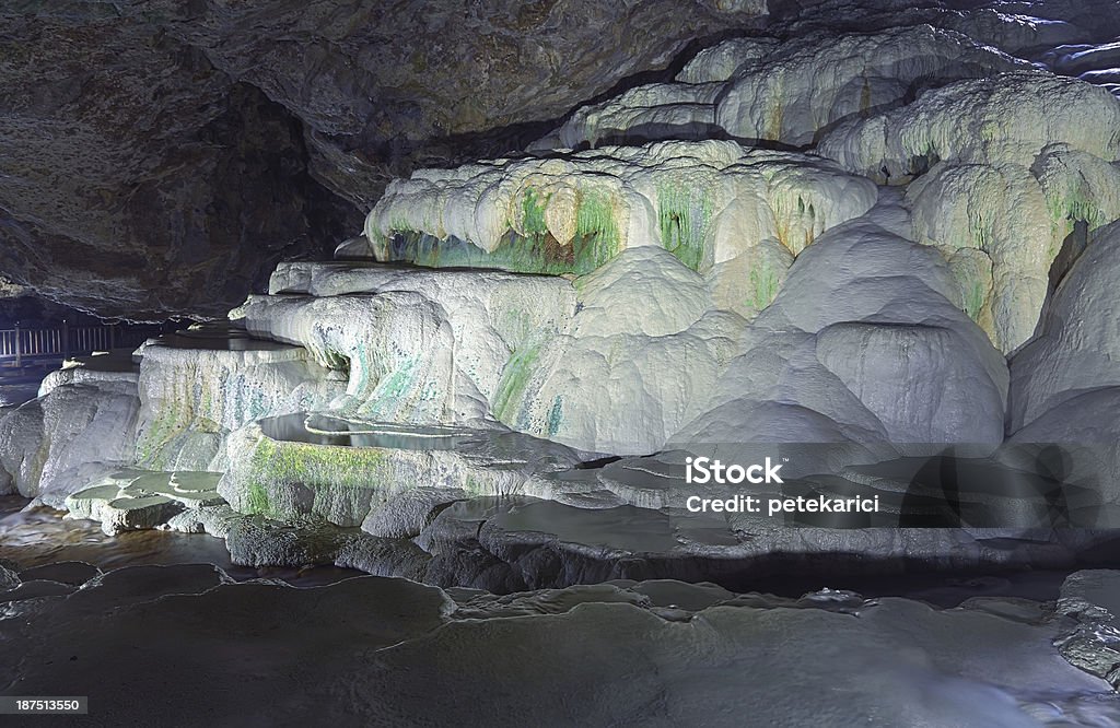 Grotta Kaklik-Turchia - Foto stock royalty-free di Acqua