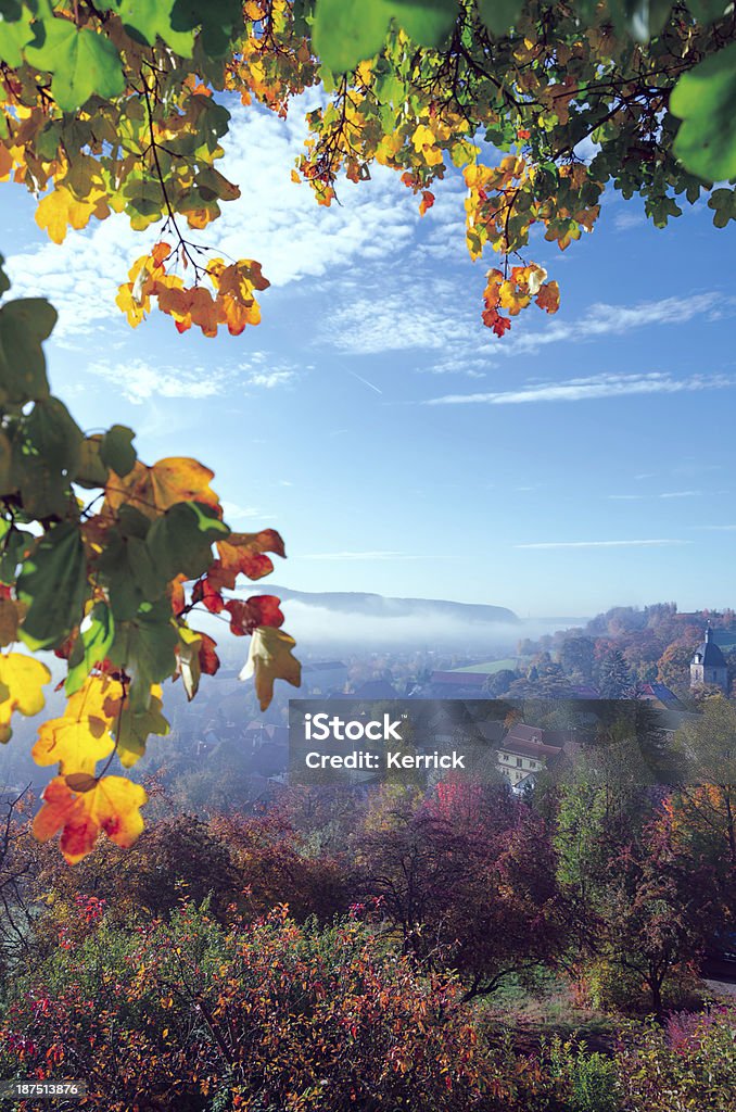 Sonnenaufgang am Morgen Staub-Deutschland - Lizenzfrei Alt Stock-Foto