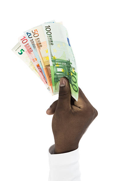 istock Holding euro currency 187514348