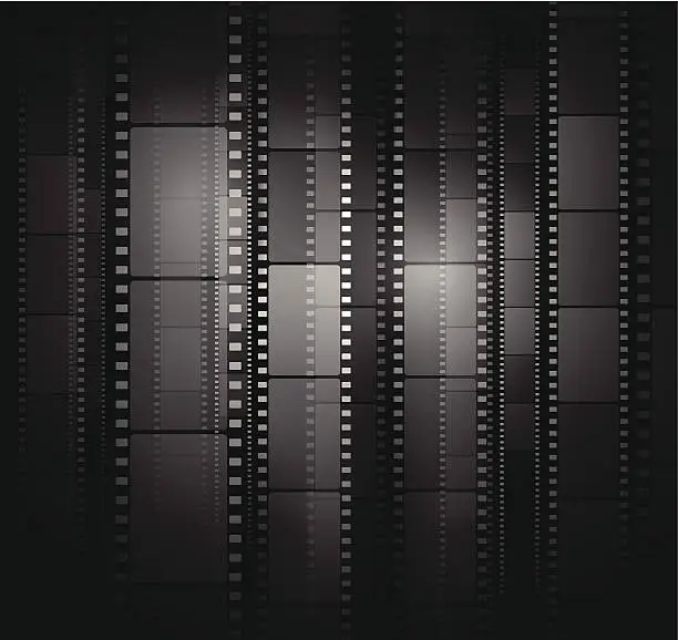Vector illustration of Filmstrips