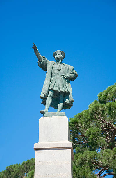 istock Monument to Christopher Columbus (1914), Rapallo, Italy 187516262