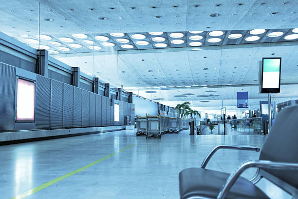 istock Interior of a modern airport. 187517598