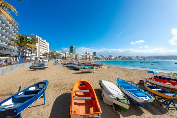 istock Las Canteras Beach in Las Palmas de Gran Canaria. 1875234106