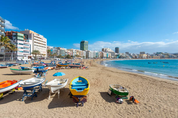 istock Las Canteras Beach in Las Palmas de Gran Canaria. 1875234619