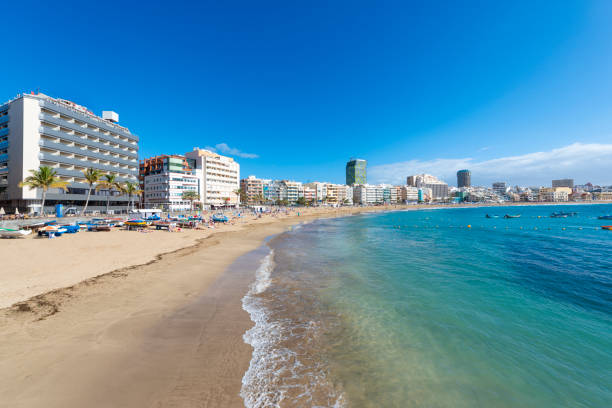istock Las Canteras Beach in Las Palmas de Gran Canaria. 1875236247