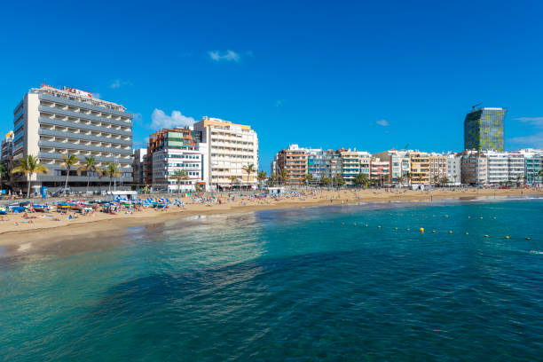 istock Las Canteras Beach in Las Palmas de Gran Canaria. 1875237338