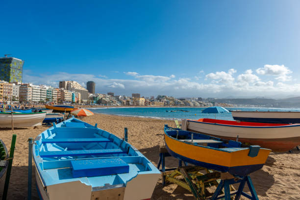 istock Las Canteras Beach in Las Palmas de Gran Canaria. 1875239873