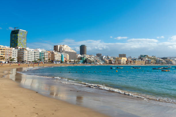 istock Las Canteras Beach in Las Palmas de Gran Canaria. 1875241950