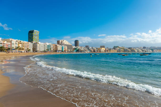 istock Las Canteras Beach in Las Palmas de Gran Canaria. 1875242992