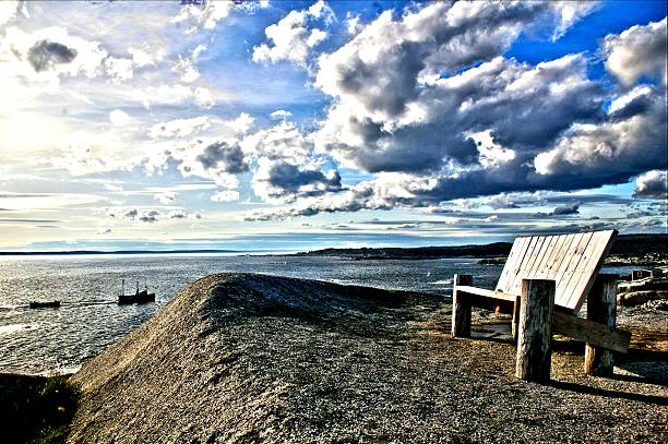 istock Bench at Peggy's Cove 187525210