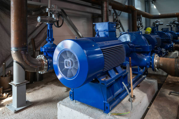 istock Construction of a biofuel boiler house 1875258891