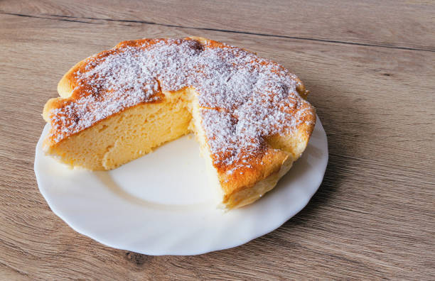 istock sliced cheesecake on a plate on the table 1875273034