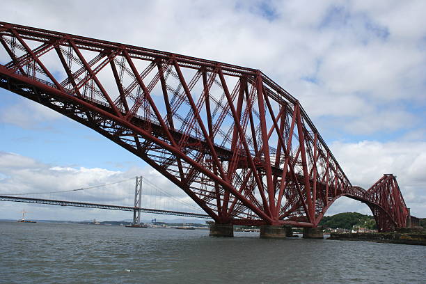 istock Forth Rail and Road Bridges, Scotland 187529909