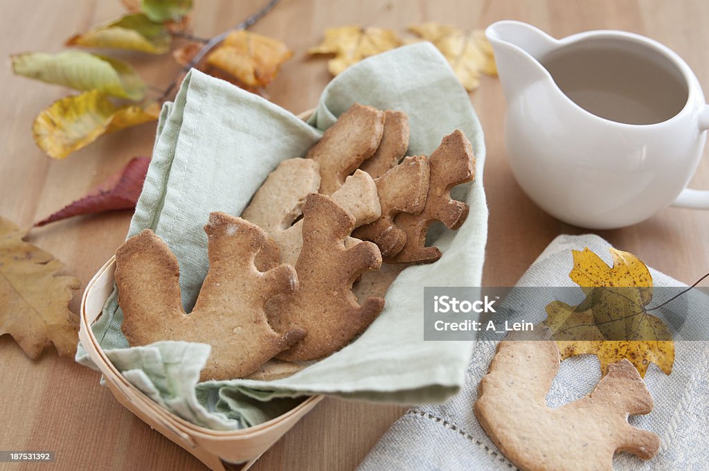 Healthy Whole Grain Christmas Cookies Backgrounds Stock Photo